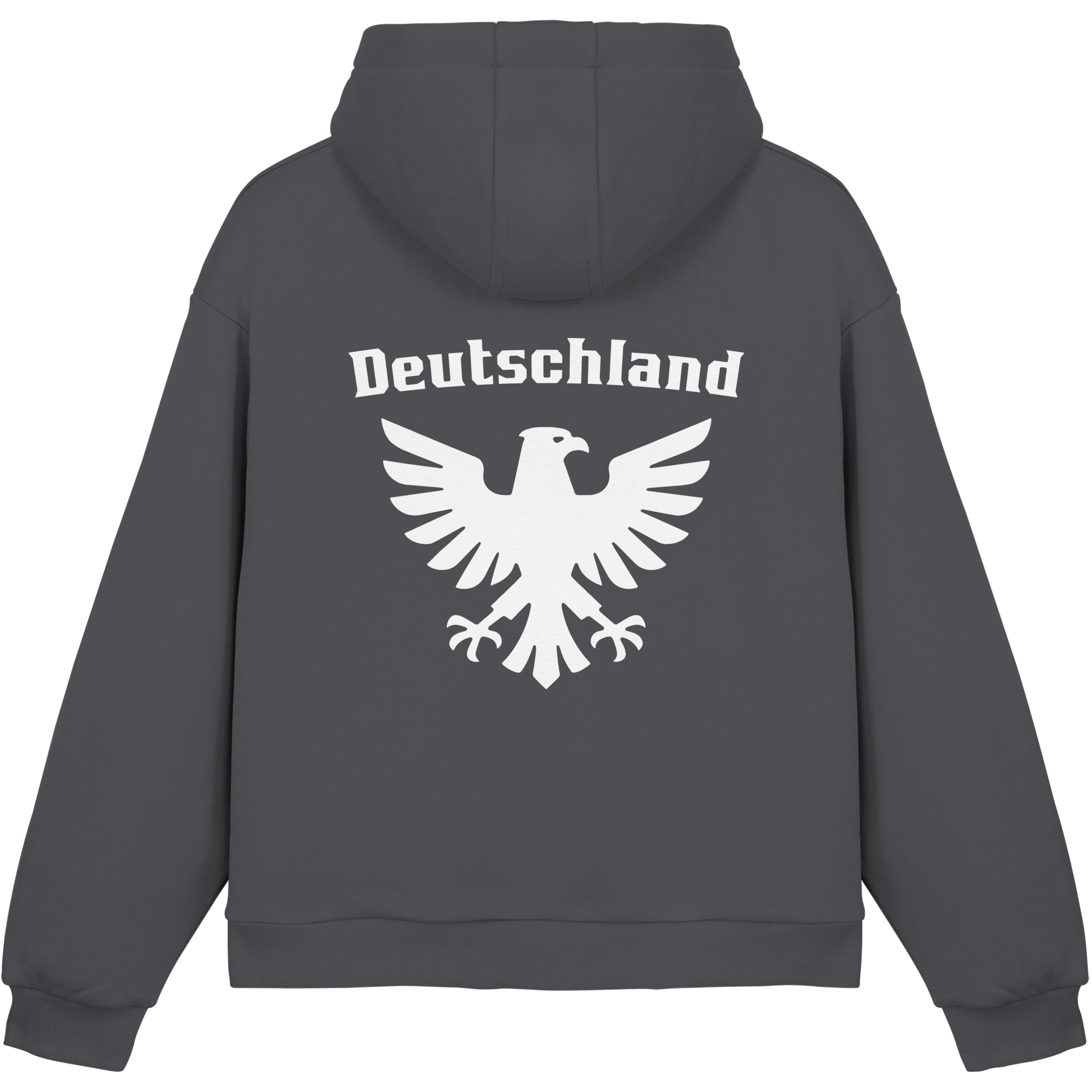 Weißer Adler Rücken Boxcut Hoodie