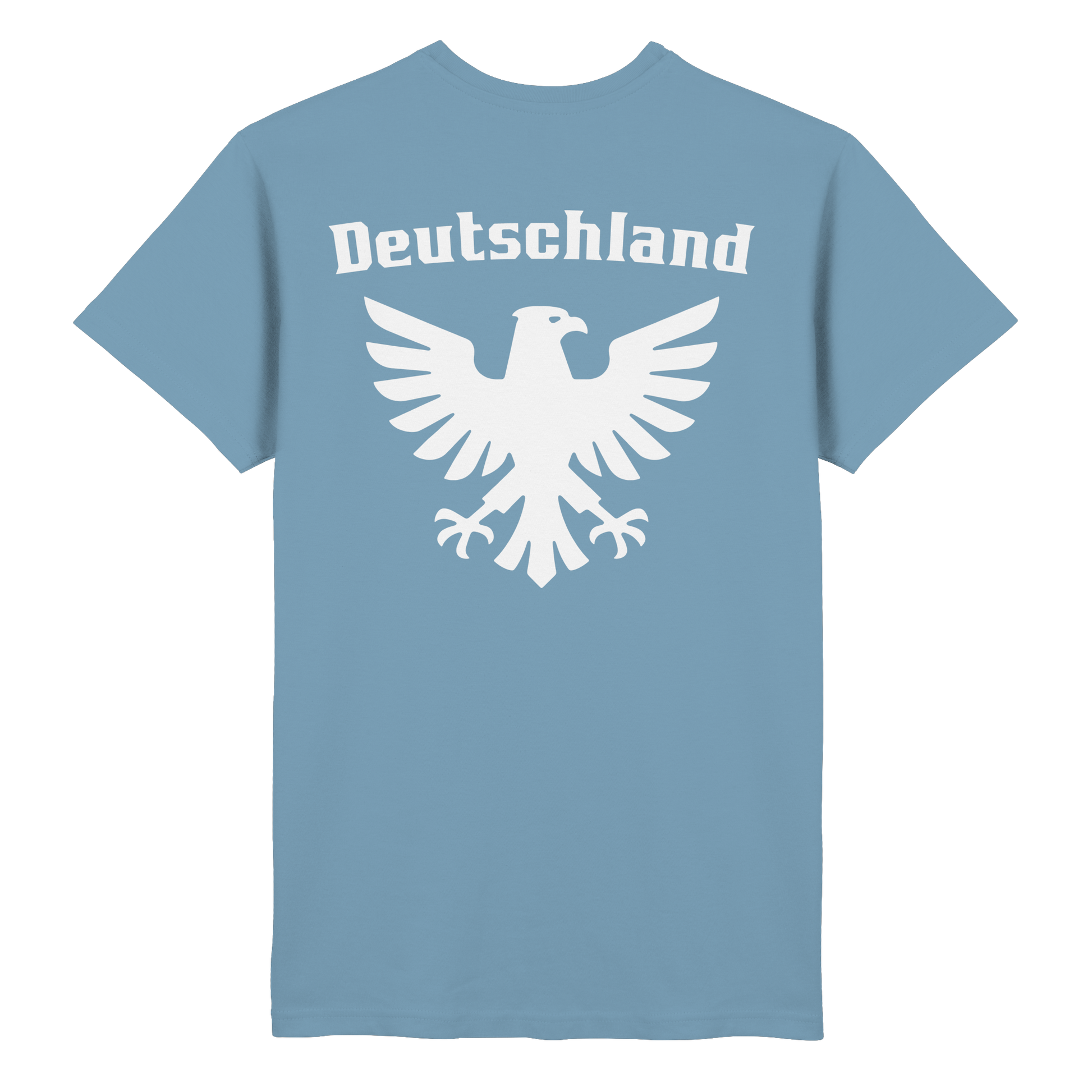 Weißer Adler Rücken Männer T-Shirt