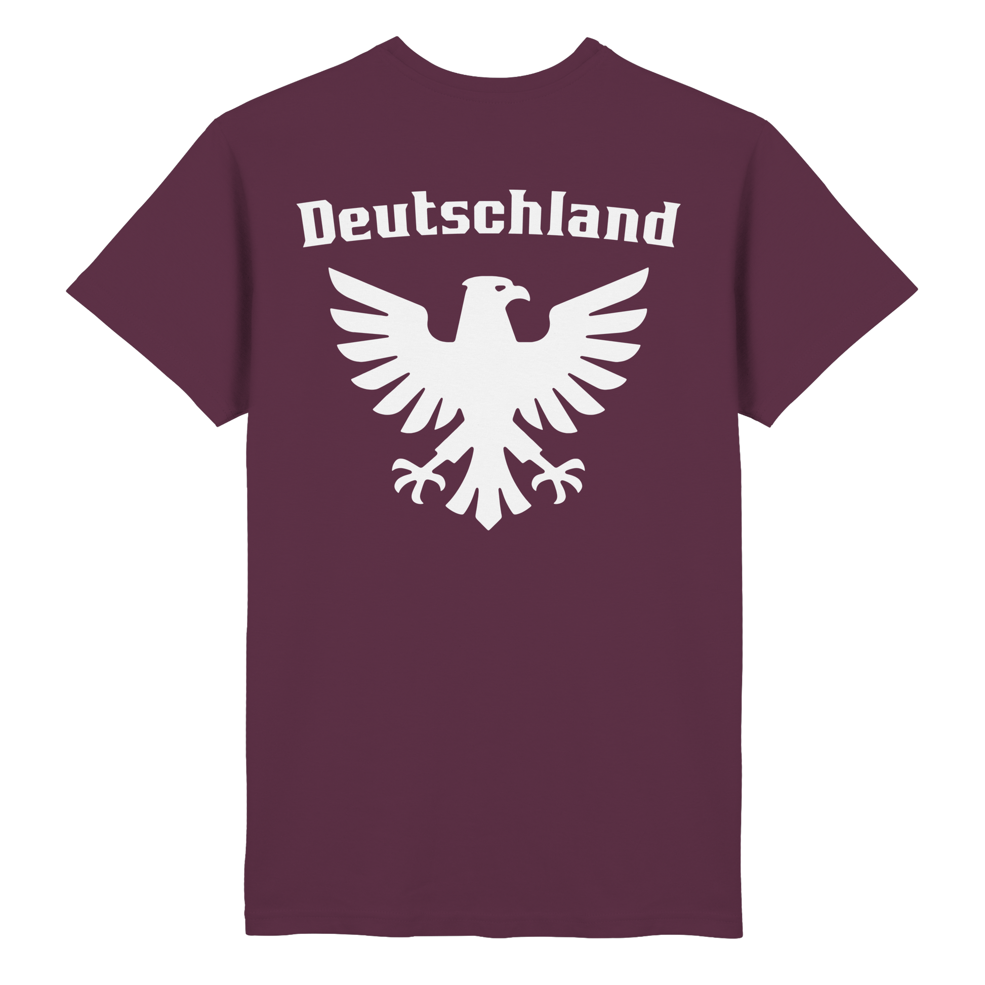 Weißer Adler Rücken Männer T-Shirt