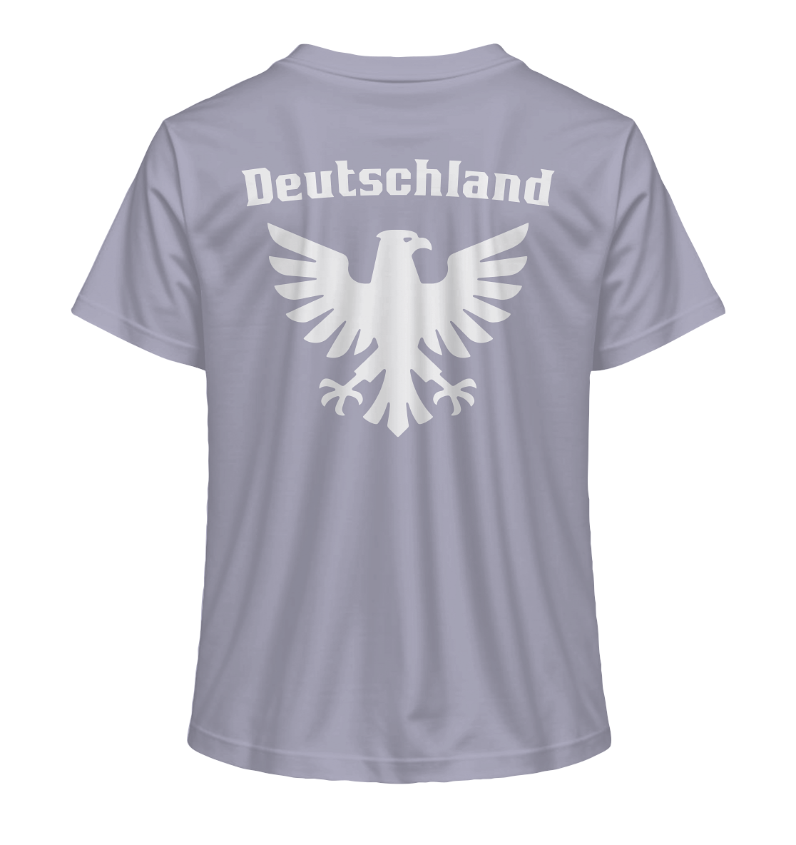 Weißer Adler Rücken Frauen Bio T-Shirt