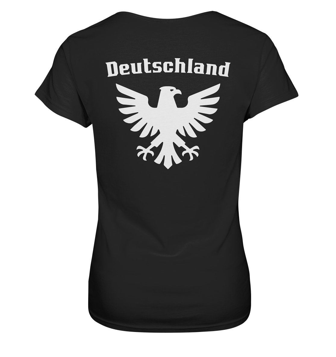 Weißer Adler Rücken Frauen T-Shirt