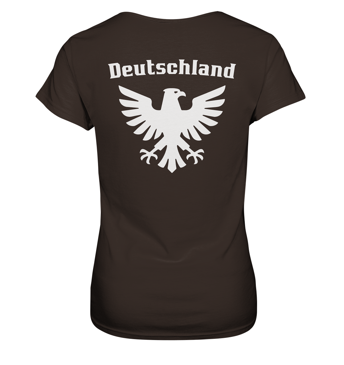 Weißer Adler Rücken Frauen T-Shirt