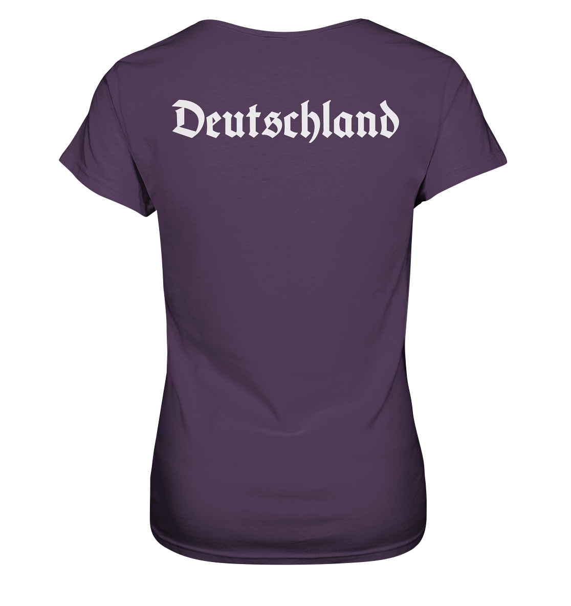 Deutschland Rücken Frauen T-Shirt