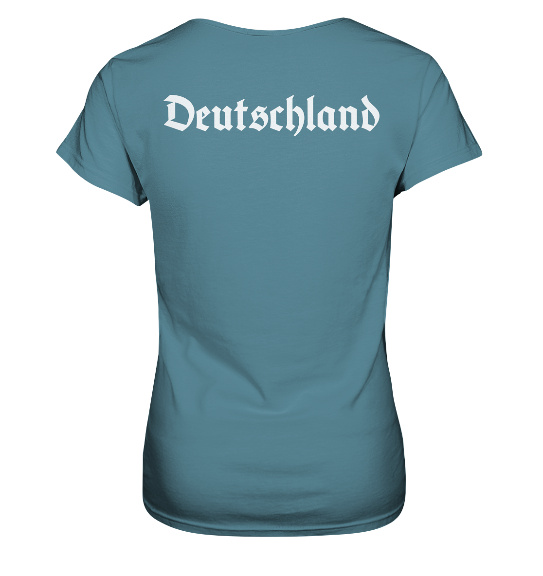 Deutschland Rücken Frauen T-Shirt