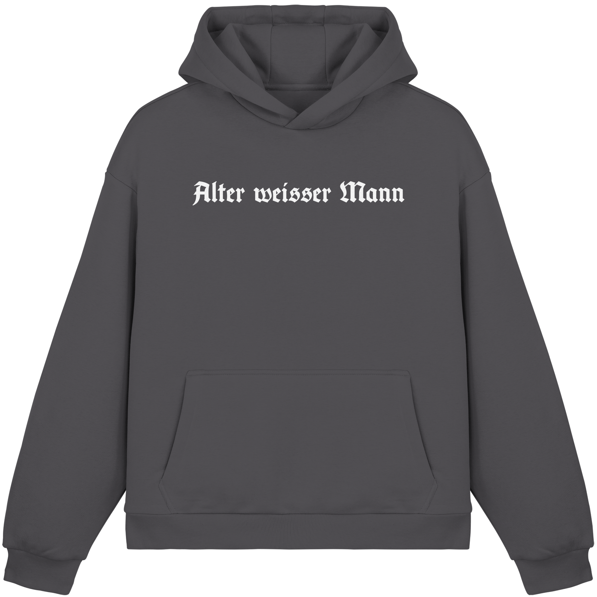 Alter weisser Mann Hoodie