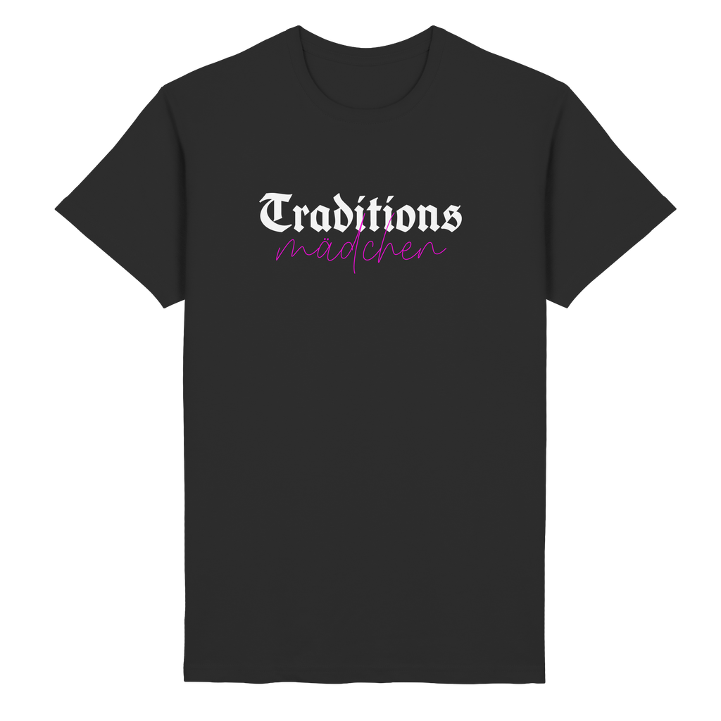 Traditionsmädchen Schweres T-Shirt