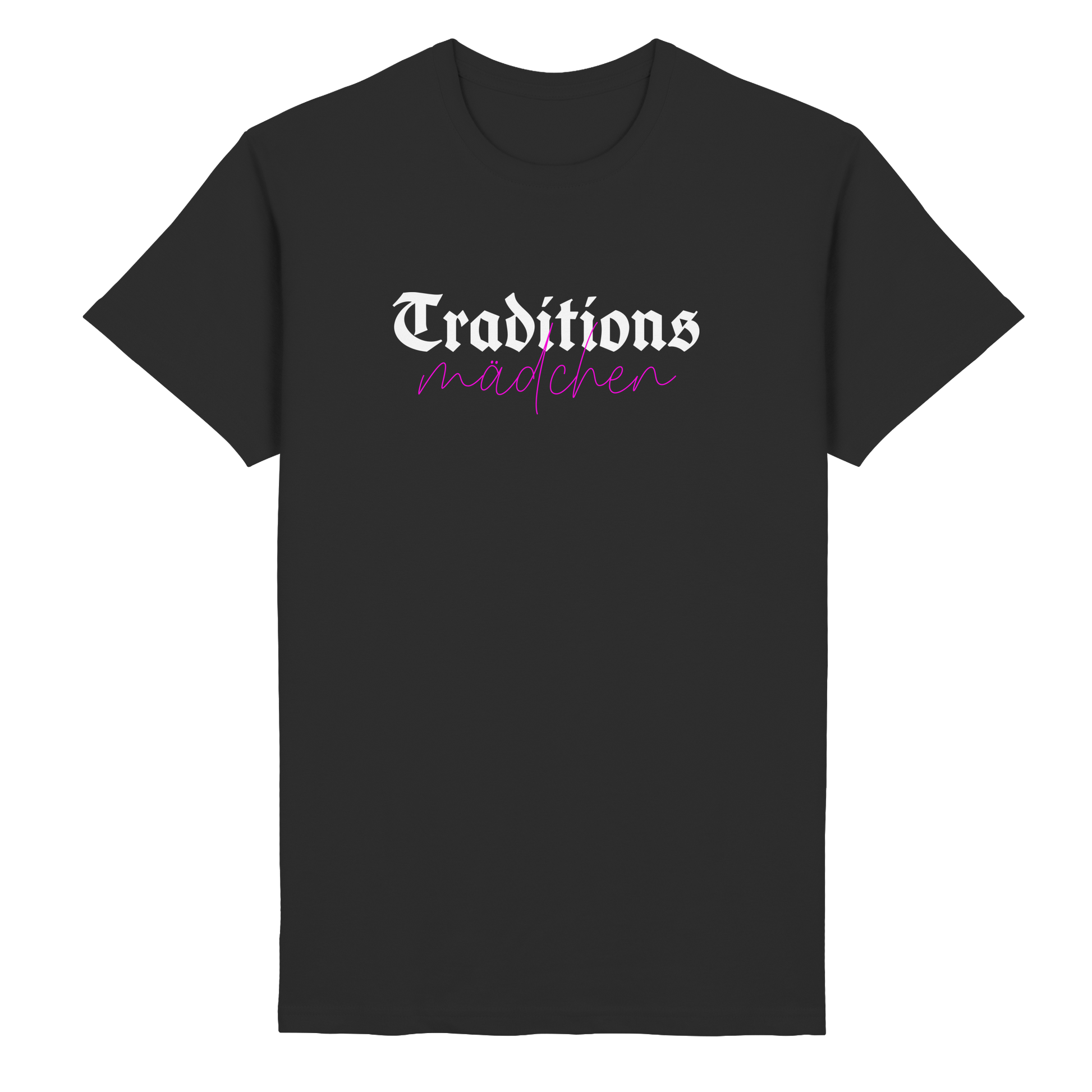 Traditionsmädchen Schweres T-Shirt