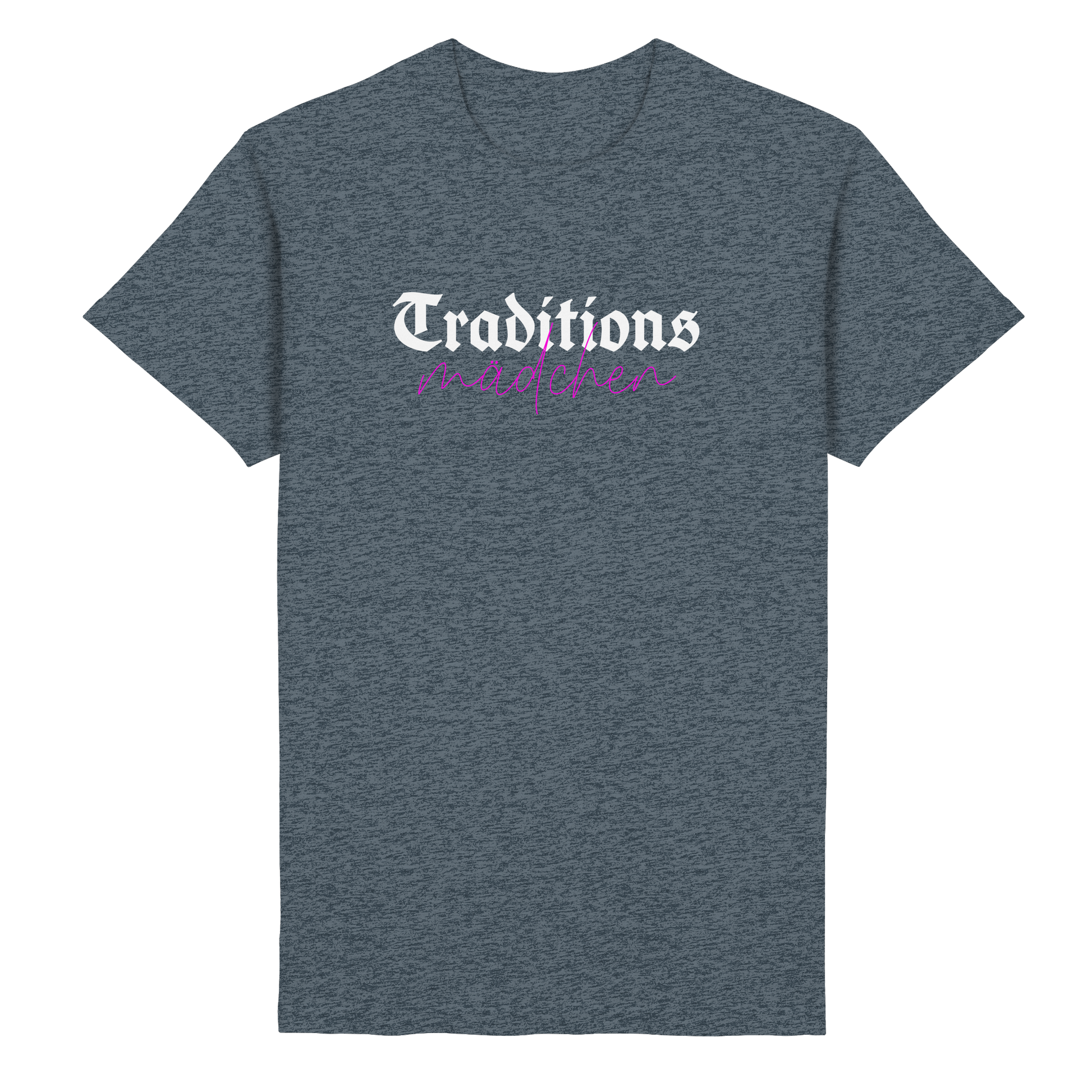 Traditionsmädchen Schweres T-Shirt