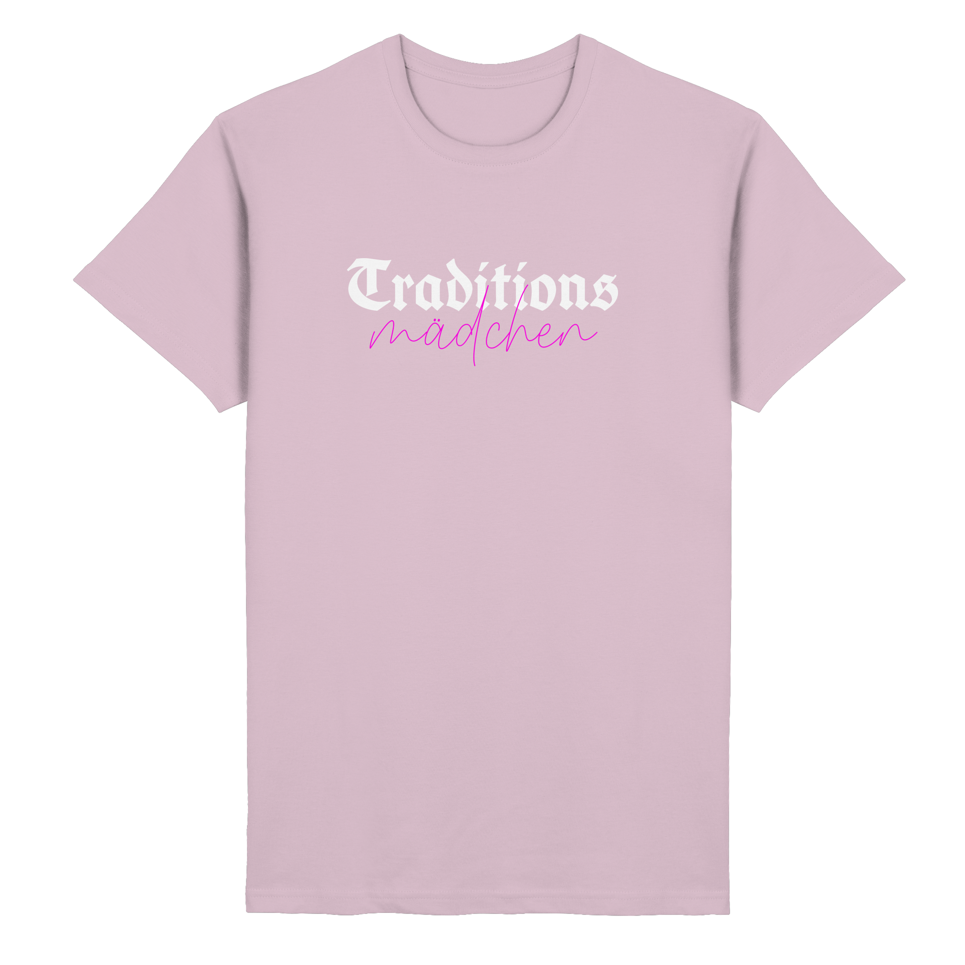 Traditionsmädchen Schweres T-Shirt