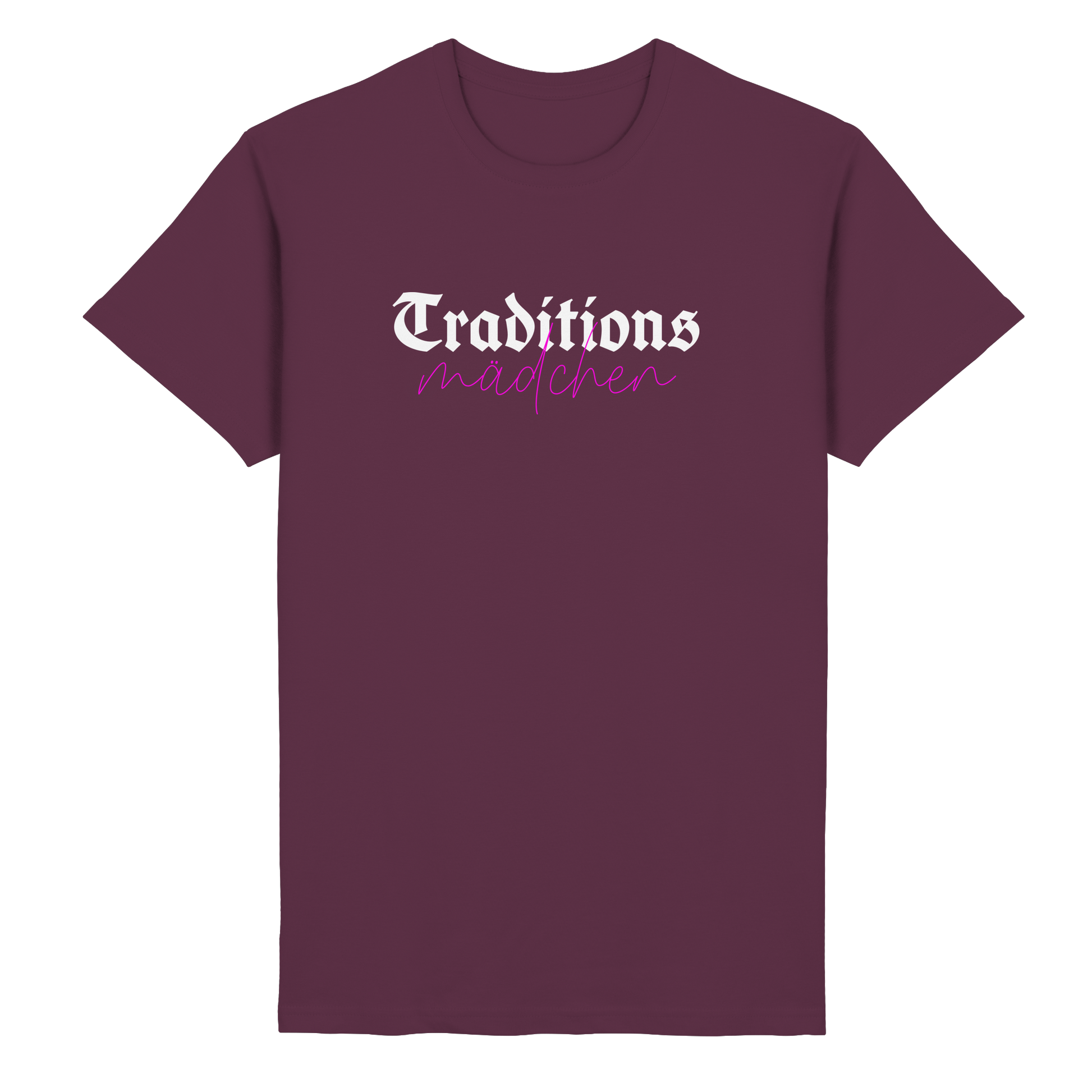 Traditionsmädchen Schweres T-Shirt