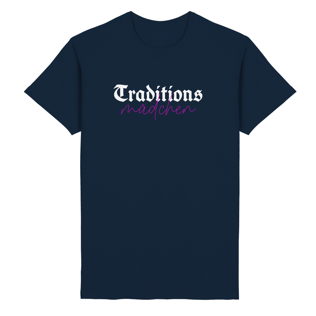 Traditionsmädchen Schweres T-Shirt