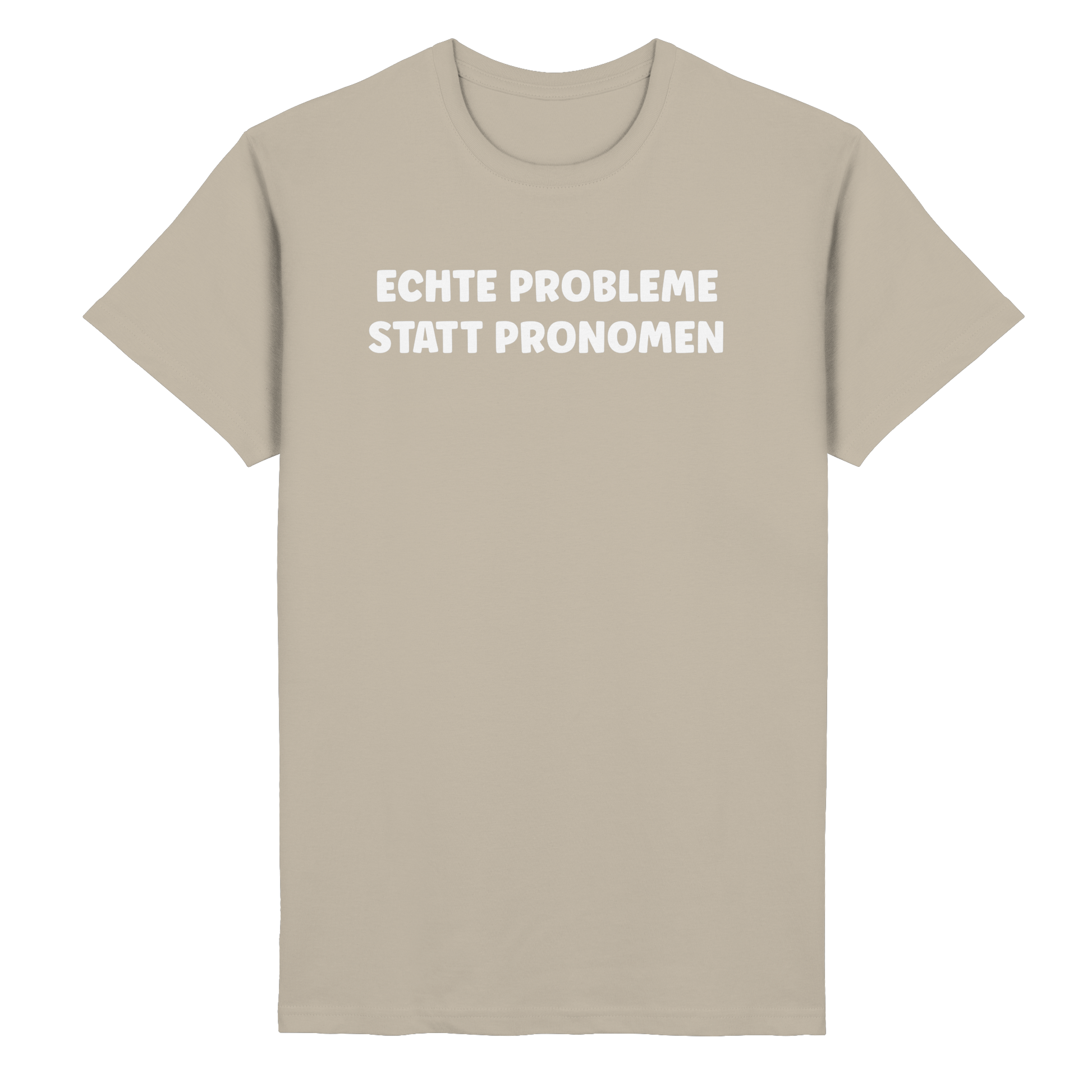 Keine Pronomen T-Shirt Männer