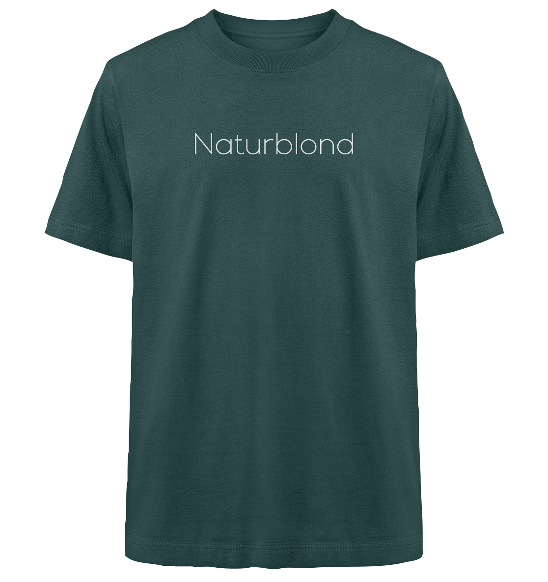 Naturblond modern Männer Bio T-Shirt