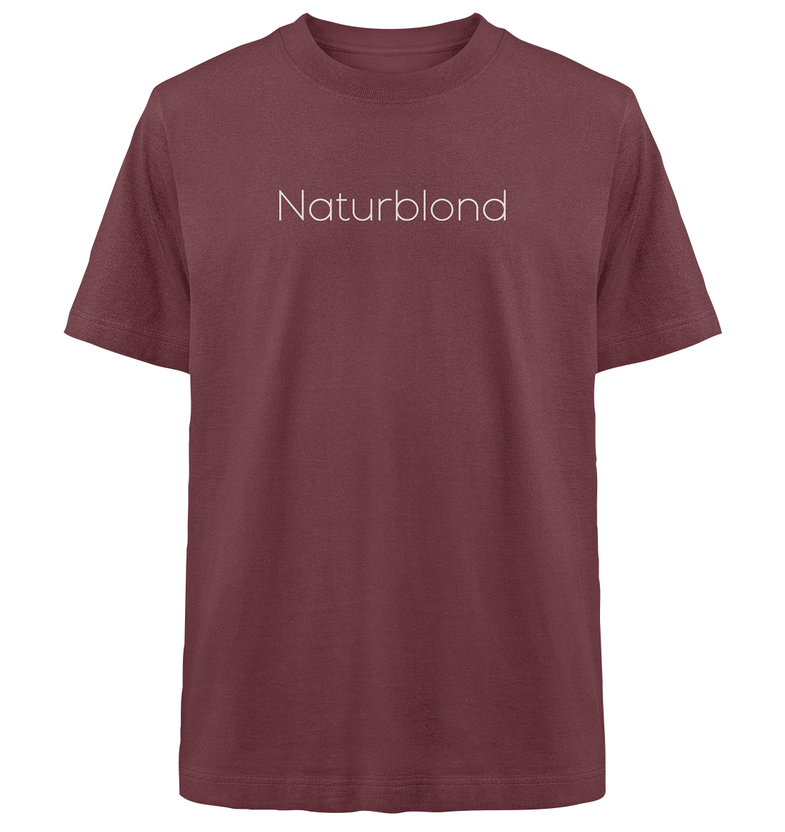 Naturblond modern Männer Bio T-Shirt
