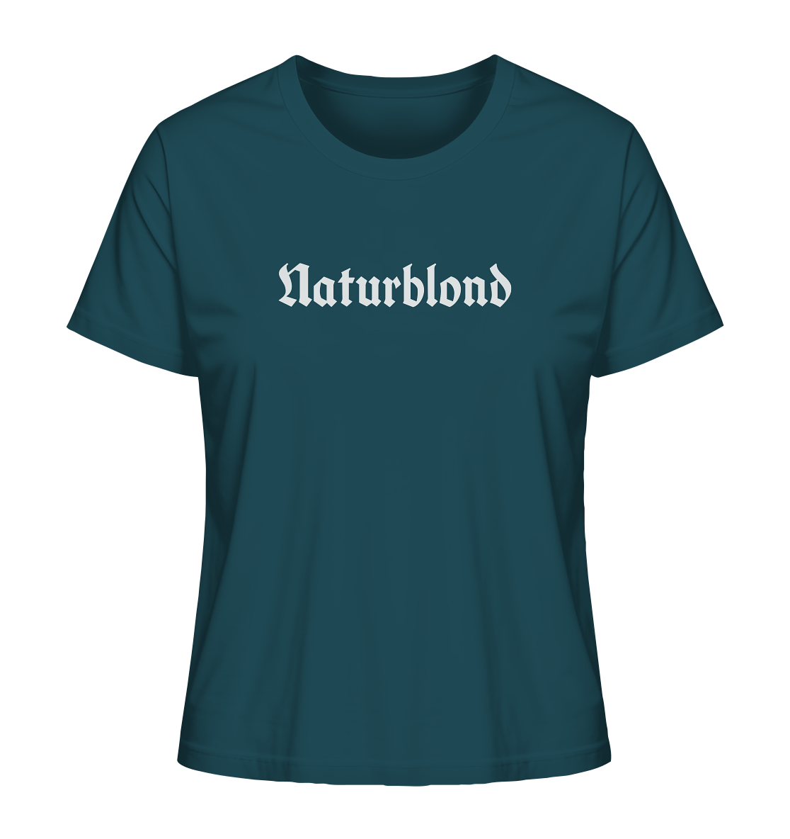 Naturblond traditionell Frauen Bio T-Shirt
