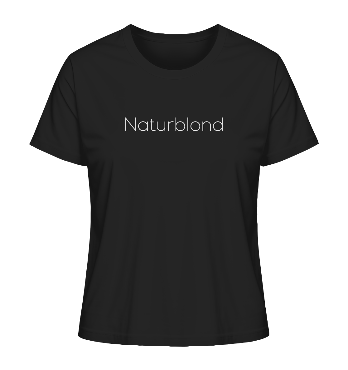 Naturblond modern Frauen Bio T-Shirt
