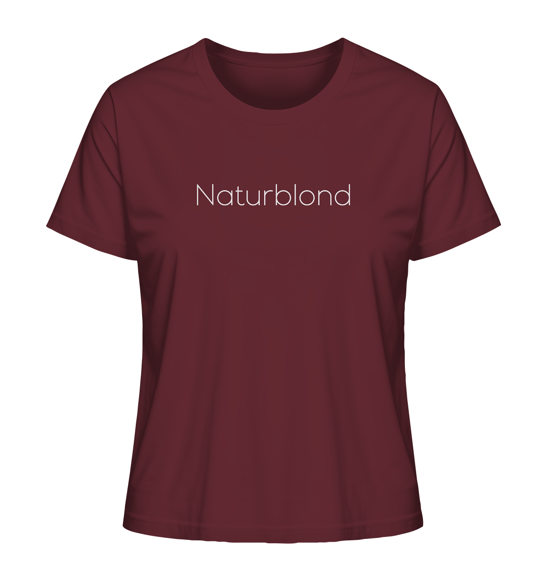 Naturblond modern Frauen Bio T-Shirt