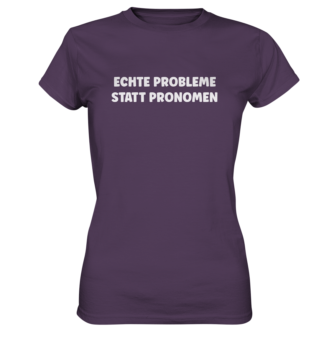 Keine Pronomen T-Shirt Frauen